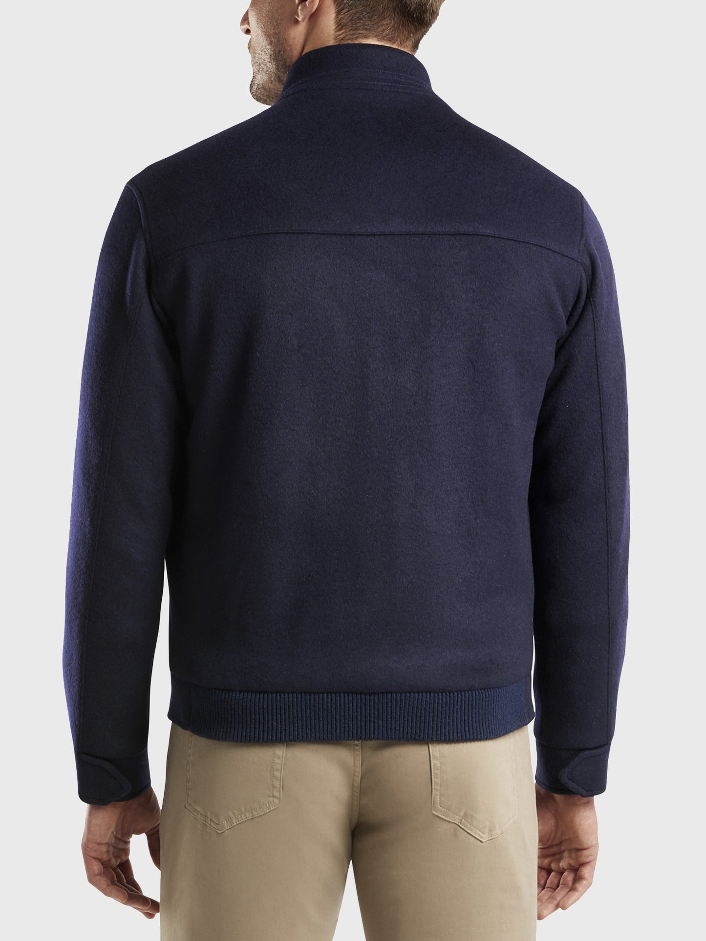 Peter Millar Crown Men's Crown Flex-Fleece Bomber