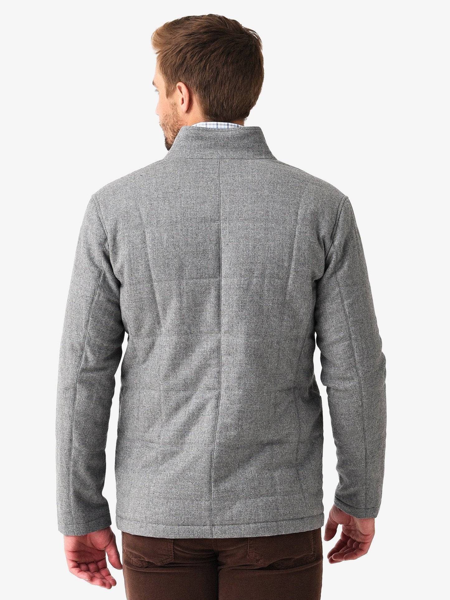 Peter Millar Crown Crafted Men's Alpine Wool Quilted Blazer