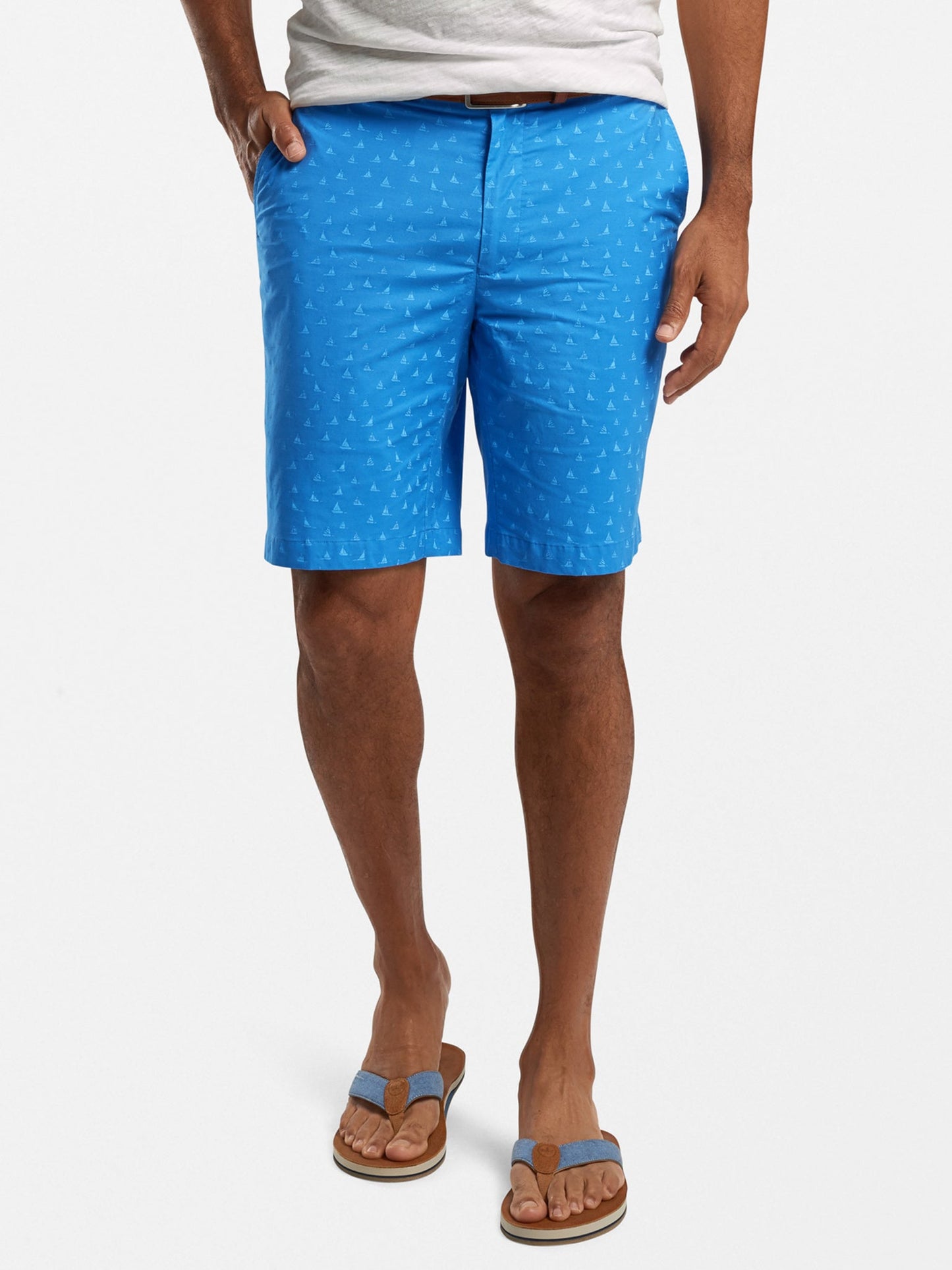 Peter Millar Seaside Men’s Cotton Poplin Short