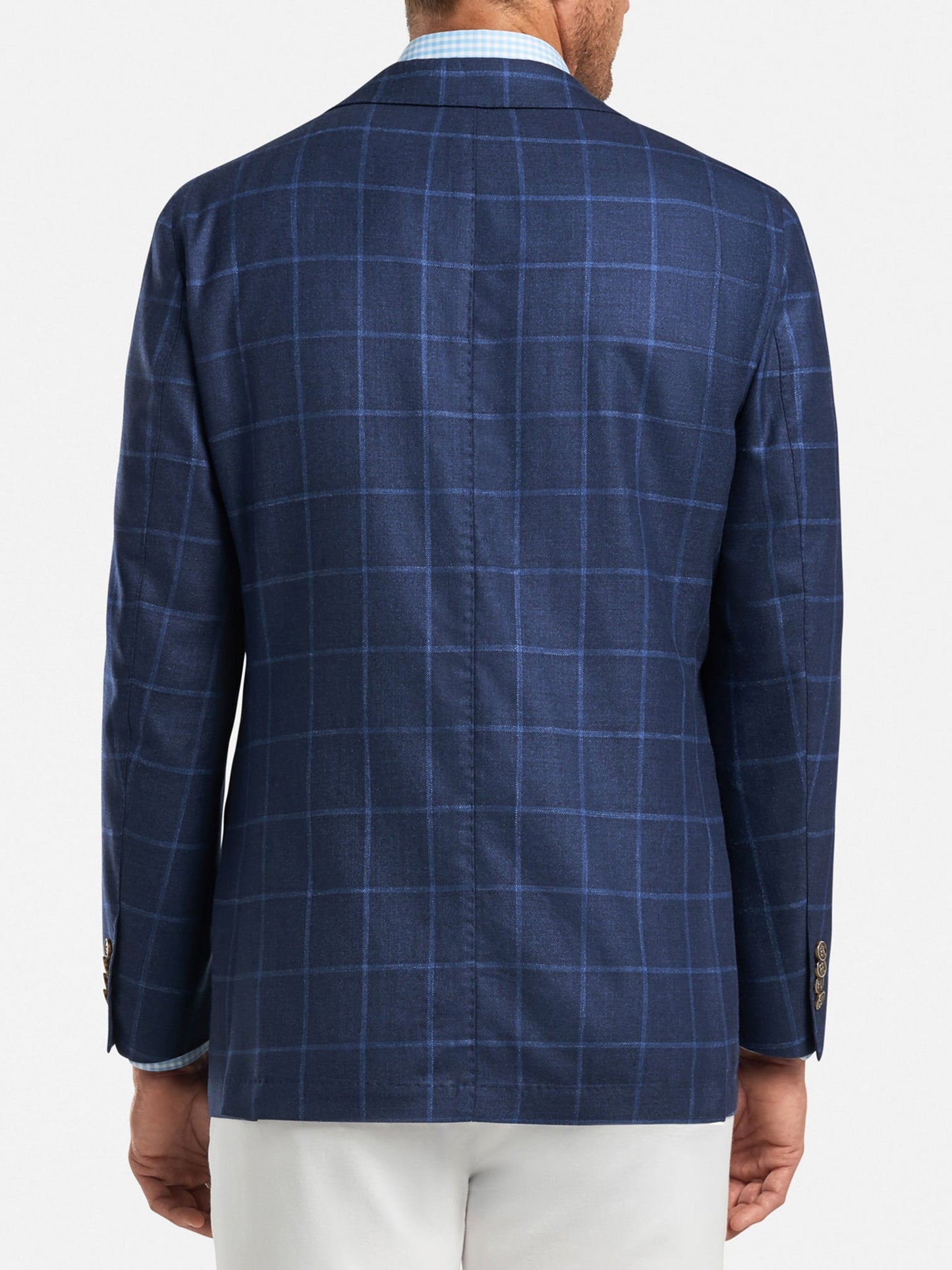 Peter Millar Crown Men's Windowpane Soft Jacket