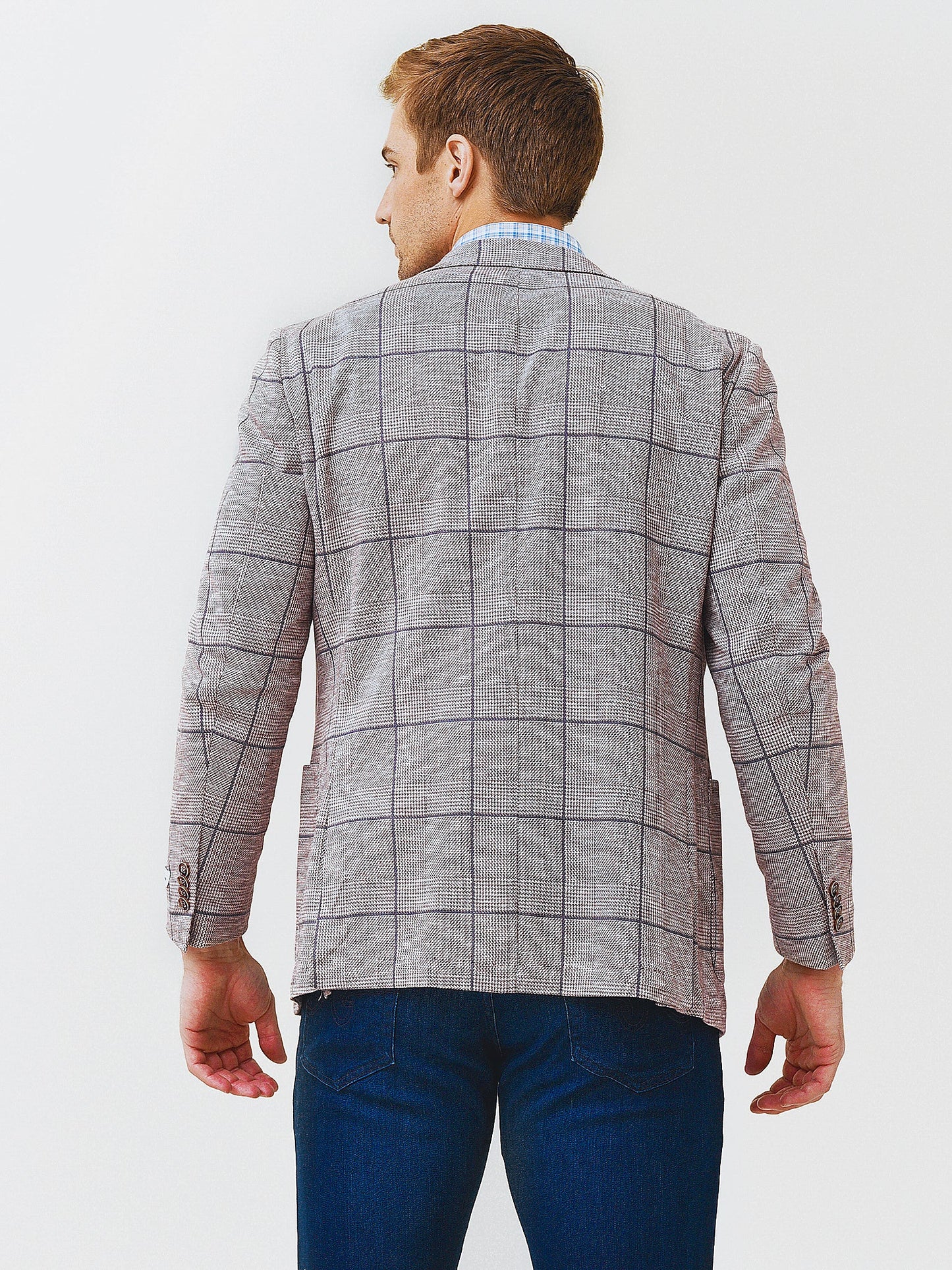 Peter Millar Crown Men's Playa Plaid Soft Jacket