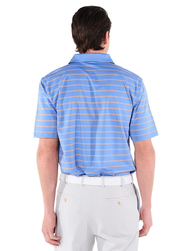Peter Millar Men's Tradeshow Stripe Stretch Jersey Polo