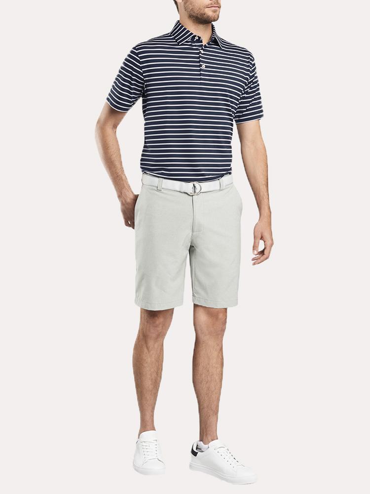 Peter Millar Men's Market Stripe Stretch Jersey Polo