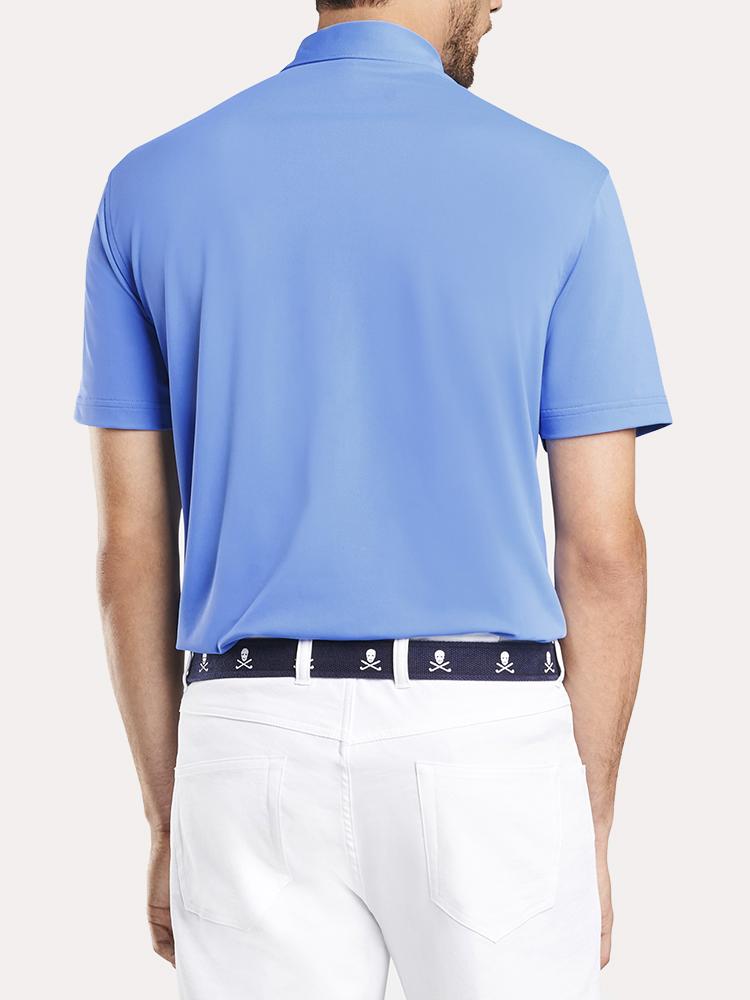 Peter Millar Solid Stretch Pique Mesh Polo