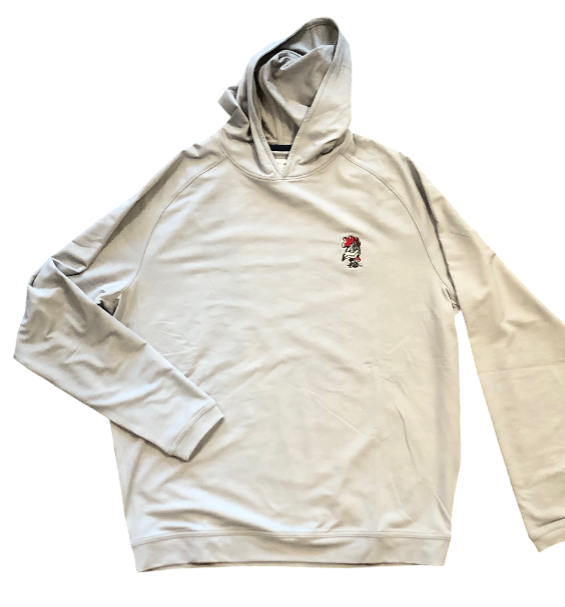  Peter Millar University Of South Carolina Vault Pine Performance Hoodie: Camo Gale Grey