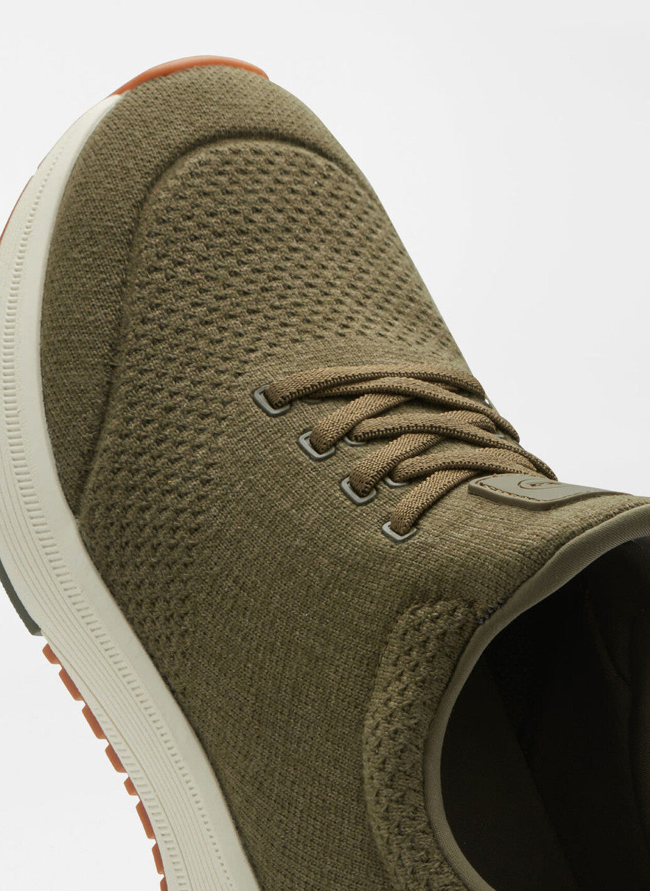  Peter Millar Tellustride Sneaker: Dark Olive