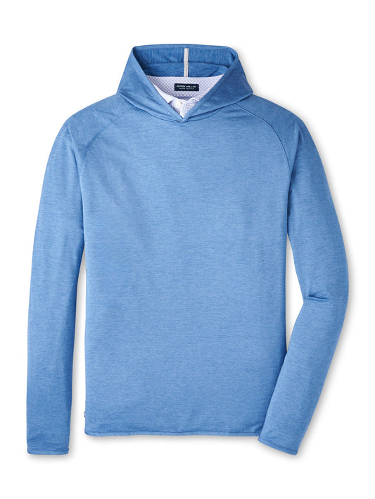  Peter Millar Stealth Performance Hoodie: Lunar Blue