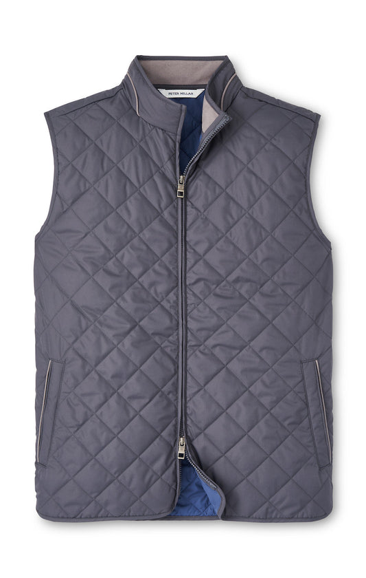  Peter Millar Essex Vest: Iron