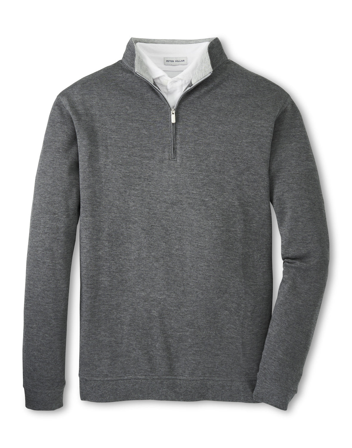  Peter Millar Crown Comfort Pullover: Charcoal