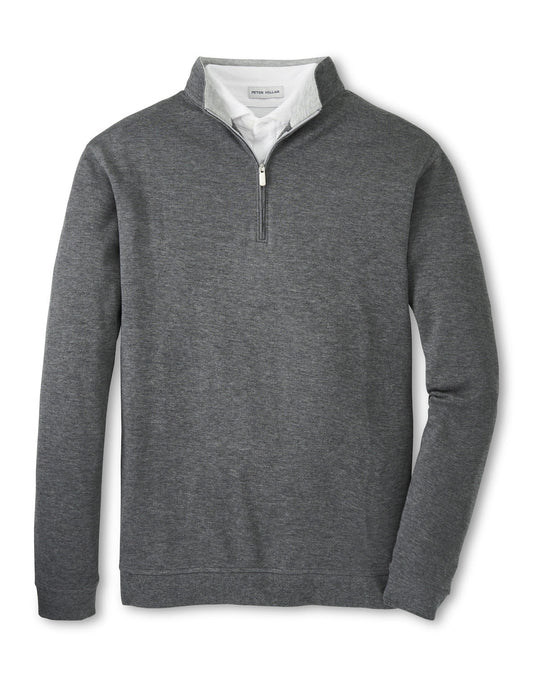  Peter Millar Crown Comfort Pullover: Charcoal
