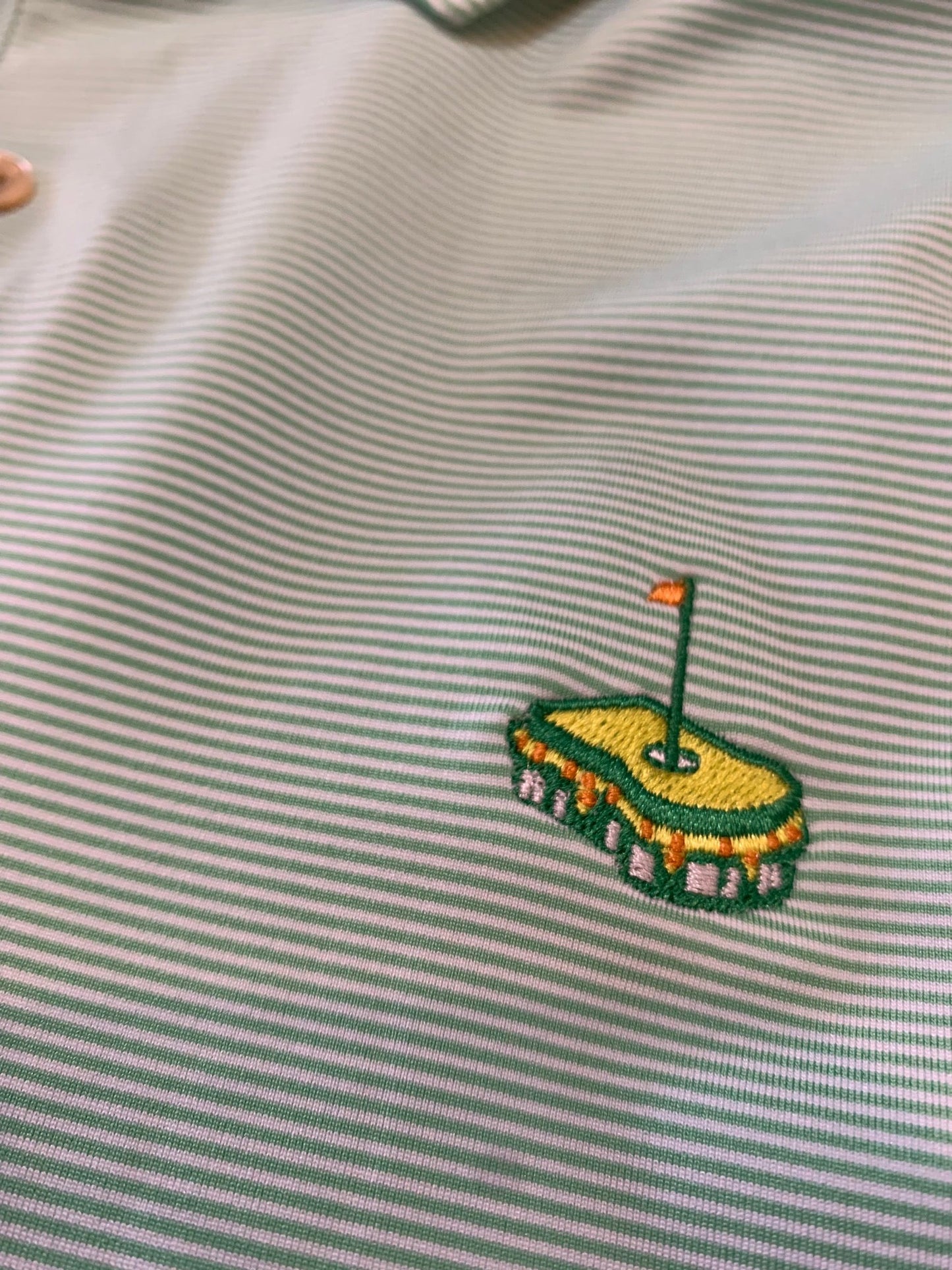  Peter Millar Jubilee Performance Jersey Polo: Pear Tart With Pimento Cheese