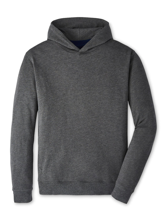  Peter Millar Oasis Pullover Hoodie: Charcoal
