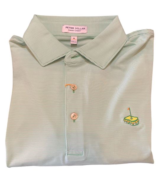  Peter Millar Jubilee Performance Jersey Polo: Pear Tart With Pimento Cheese