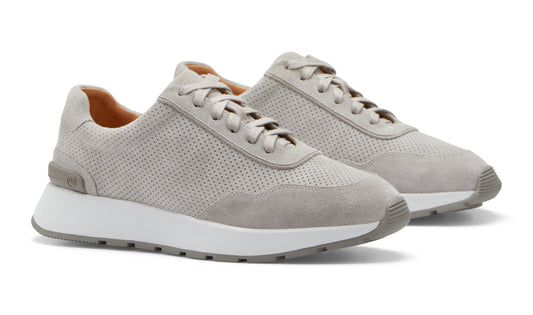  Peter Millar Wayfare Runner: Pearl Grey
