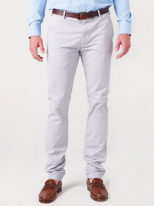  Peter Millar Collection Men's Concorde Garment Dyed Flat-Front Trouser