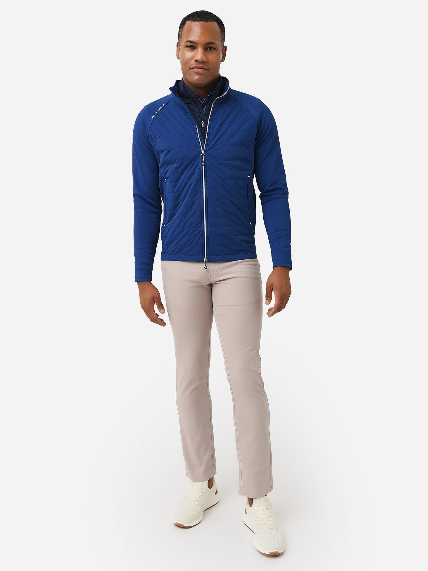  Peter Millar Crown Sport Men's Hyperlight Merge Hybrid Jacket
