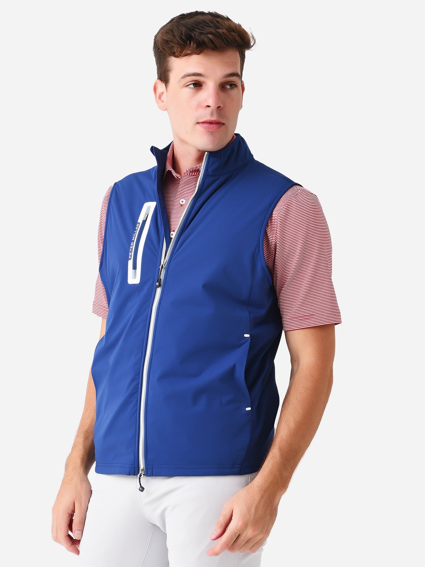  Peter Millar Crown Sport Men's Hyperlight Fuse Hybrid Vest