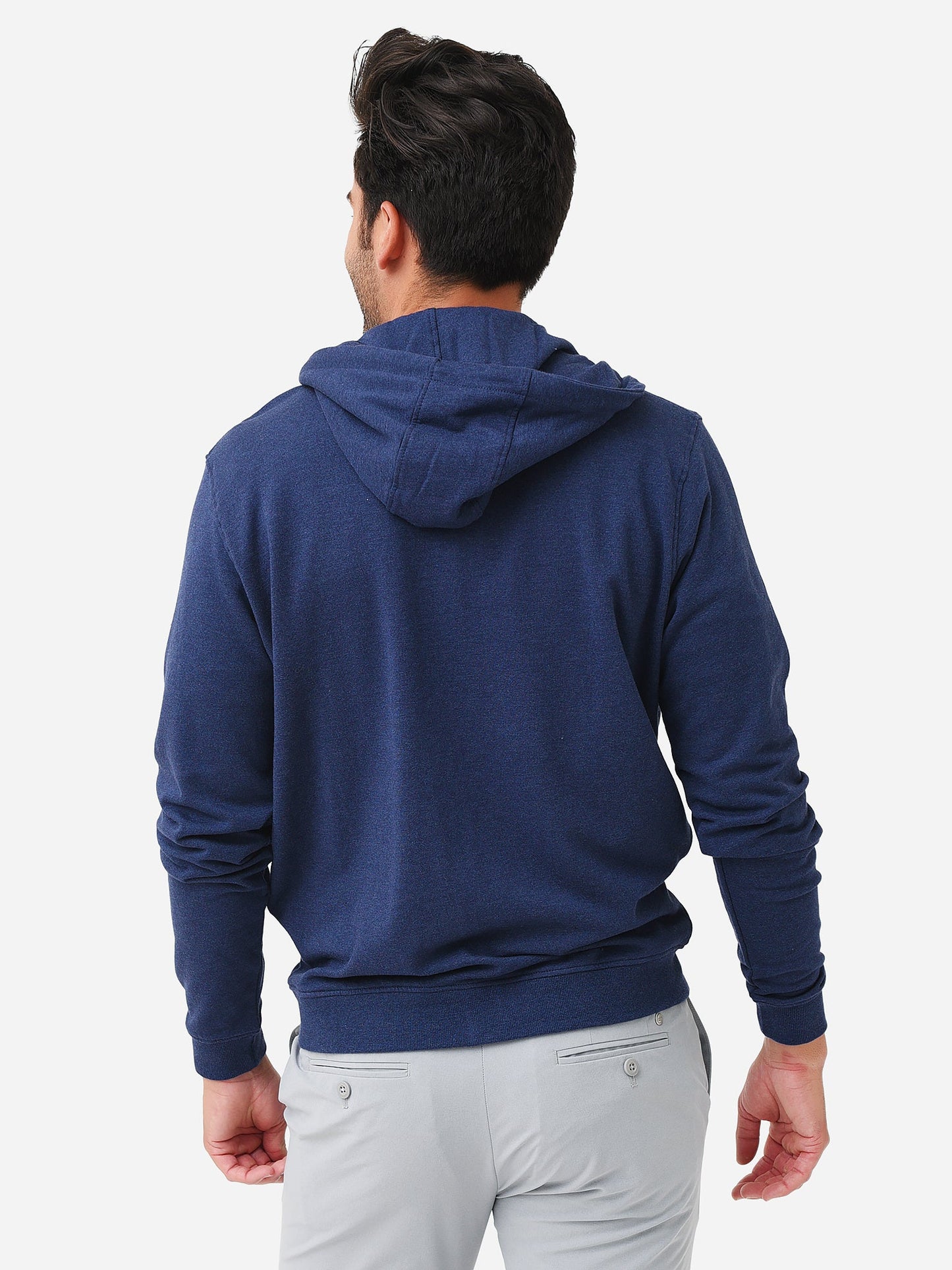  Peter Millar Crown Men's Lava Wash Full-Zip Hoodie