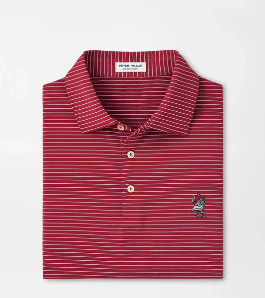  Peter Millar University Of South Carolina Vault Logo Hemlock Performance Jersey Polo: Maroon