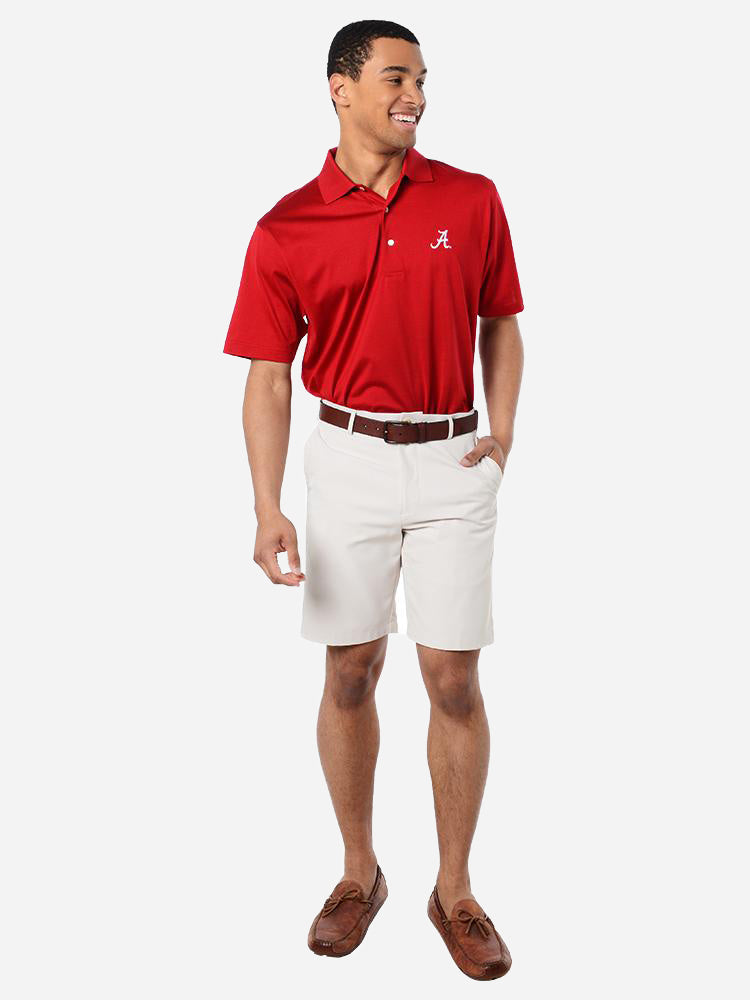  Peter Millar Men's Collegiate Solid Lisle Polo