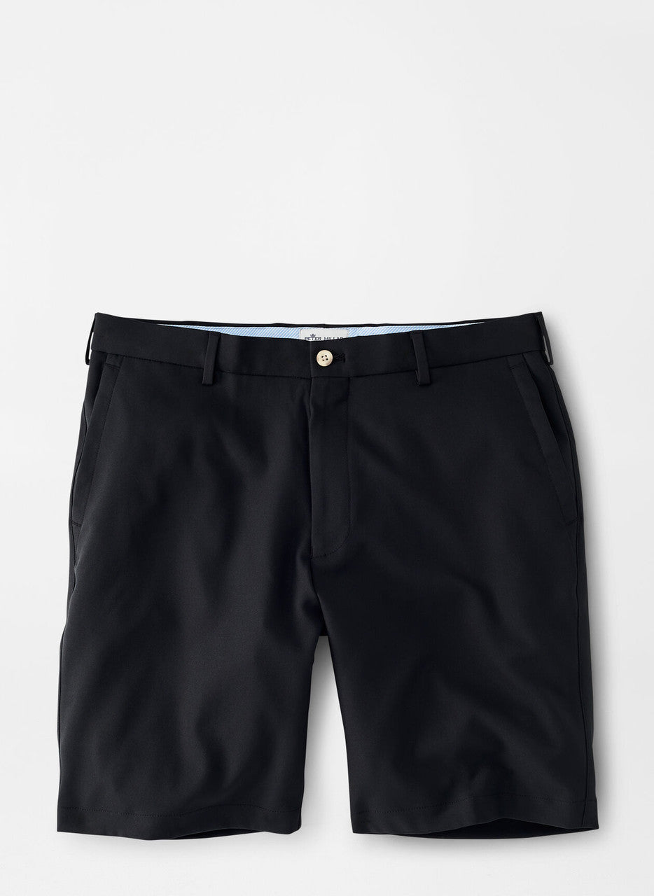  Peter Millar High Drape Performance Salem Short: Black