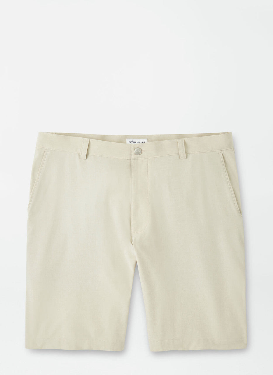  Peter Millar Shackleford Performance Hybrid Short: Sand