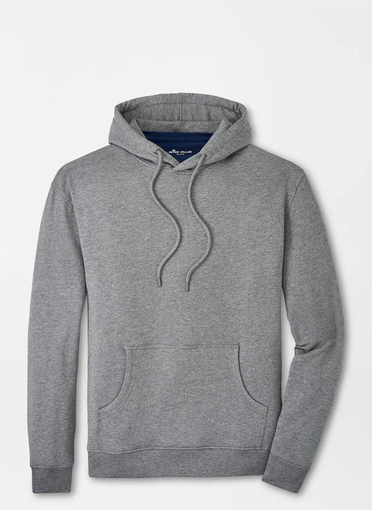  Peter Millar Lava Wash Hoodie: Gale Grey
