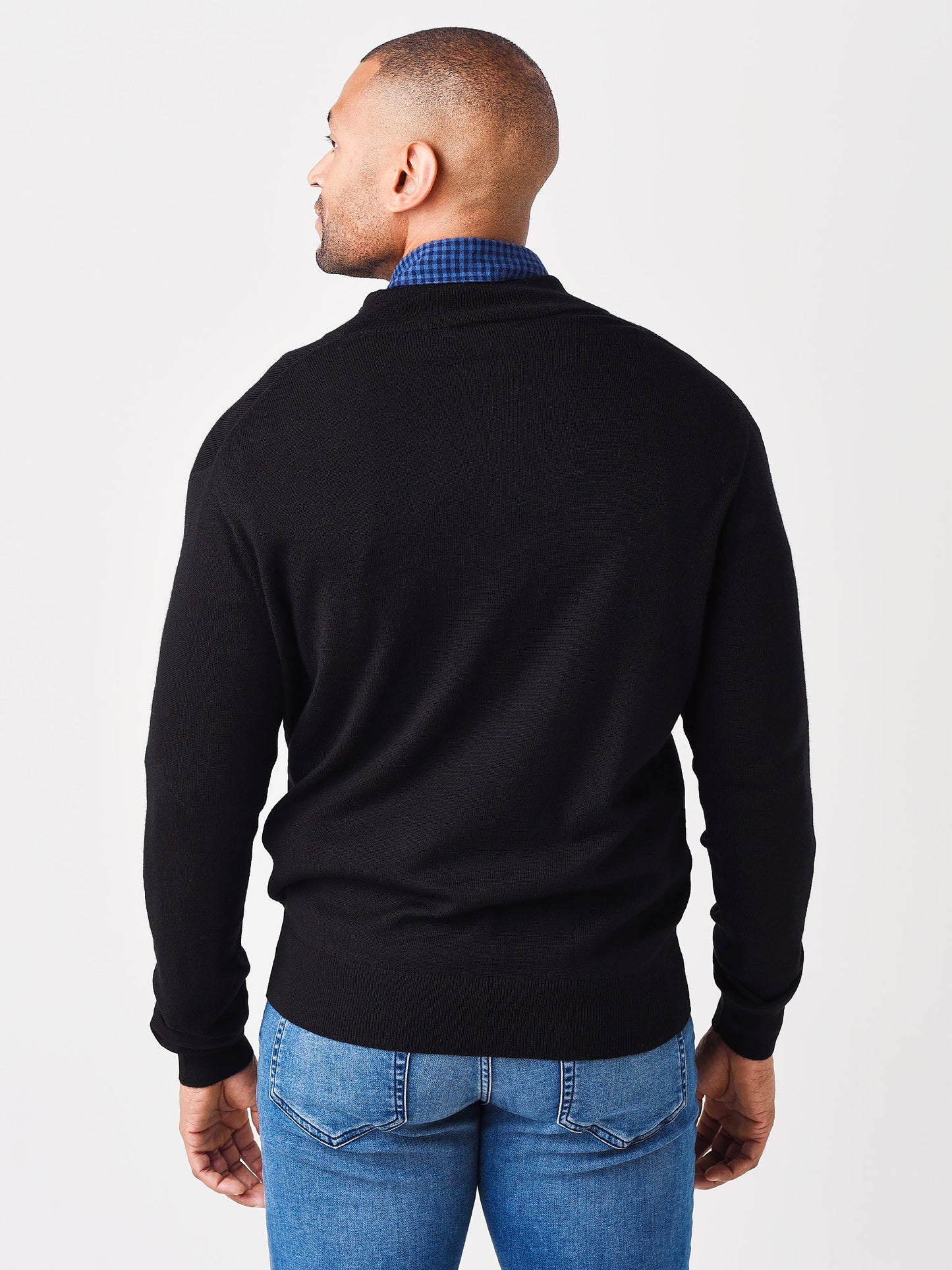  Peter Millar Men's Crown Soft Merino-Silk Quarter-Zip Sweater