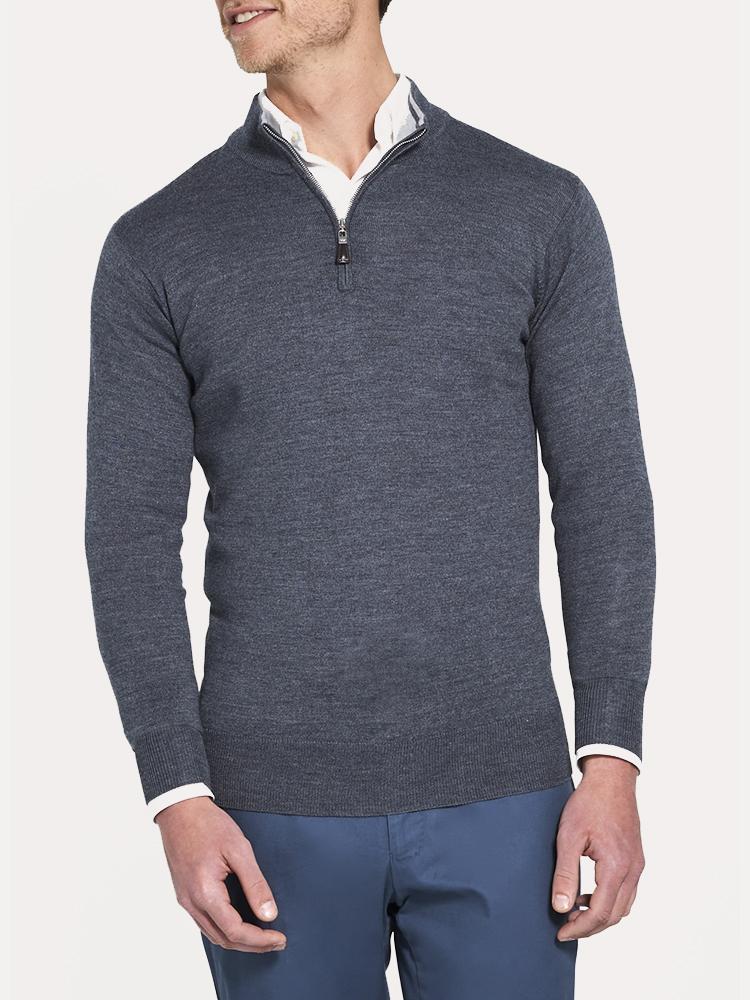  Peter Millar Men's Crown Soft Quarter-Zip Sweater