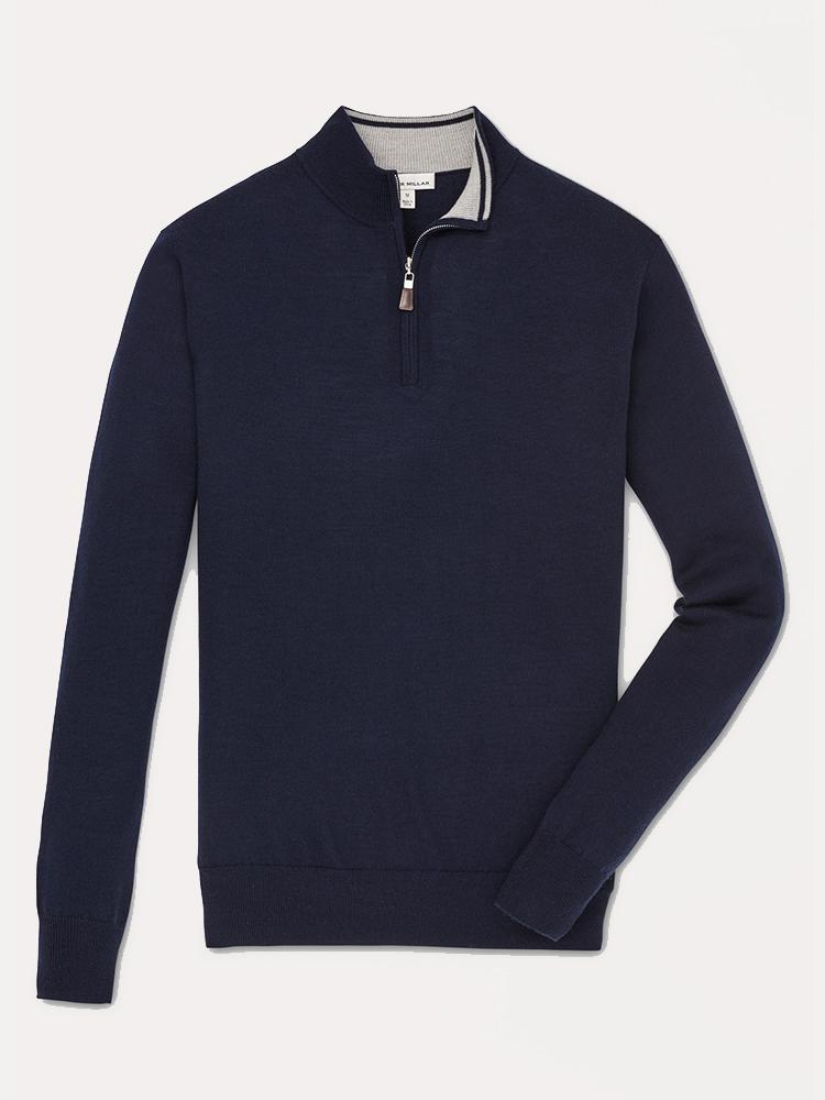  Peter Millar Men's Crown Soft Quarter-Zip Sweater