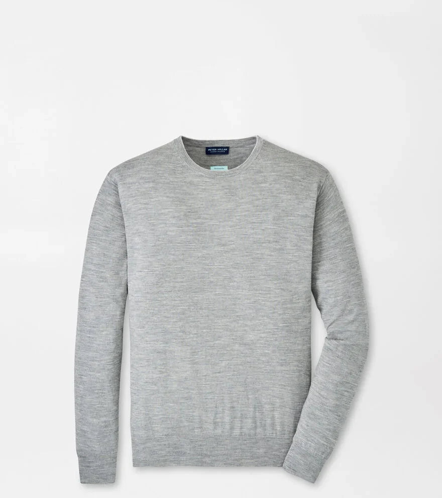  Peter Millar Excursionist Flex Crew: Gale Grey