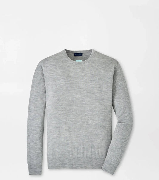  Peter Millar Excursionist Flex Crew: Gale Grey