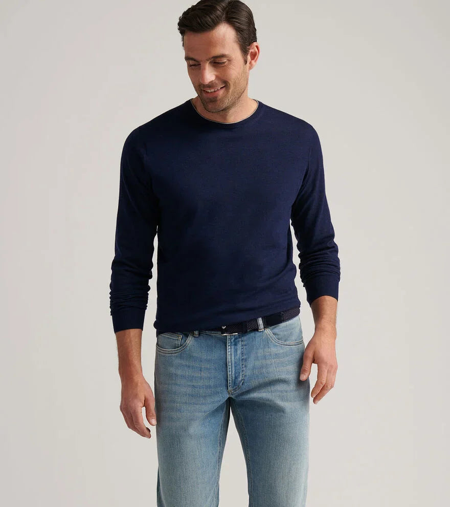  Peter Millar Excursionist Flex Crew: Navy