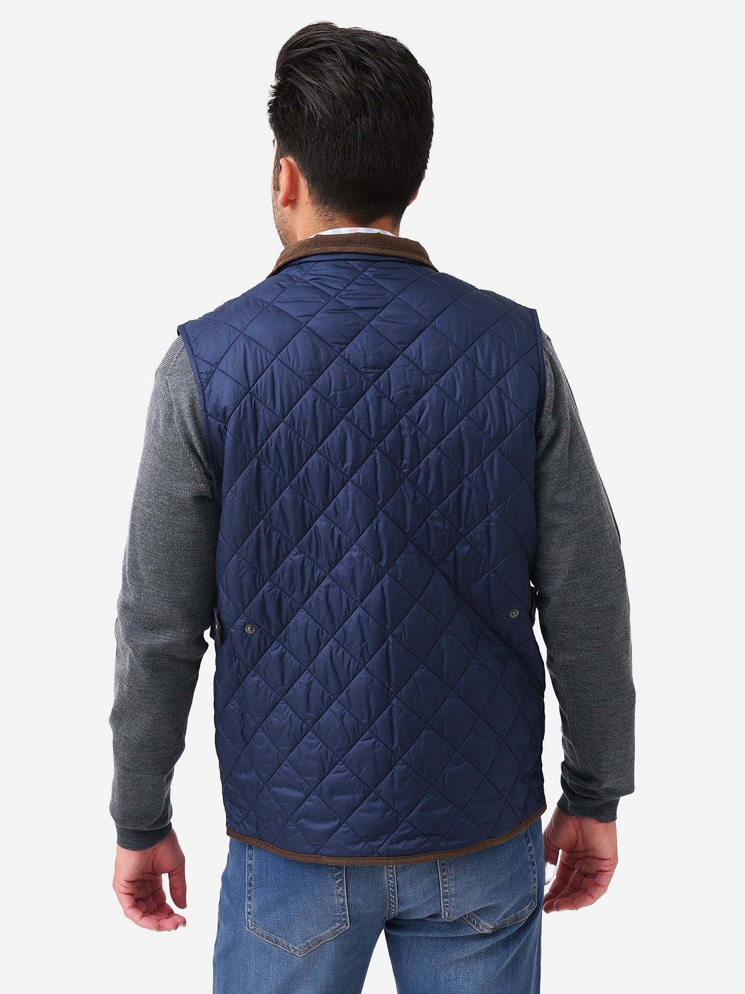  Peter Millar Crown Men's Essex Quilted Travel Vest