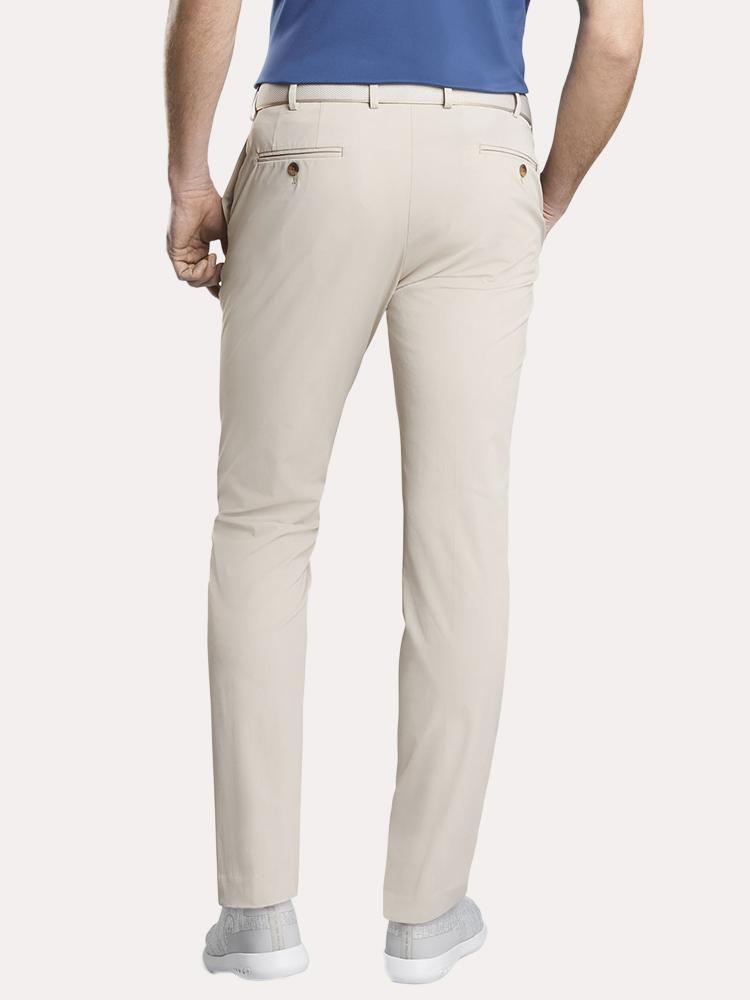  Peter Millar Men's Crown Crafted Stealth Performance Flat-Front Pant