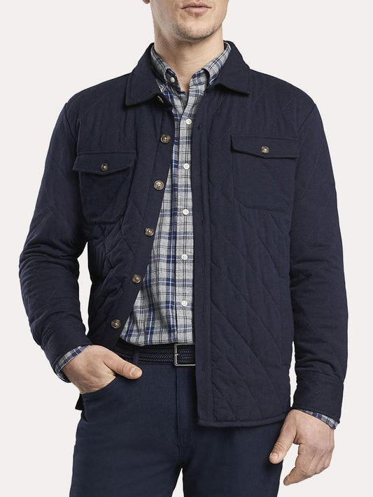  Peter Millar Men's Mountainside Shirt Jacket