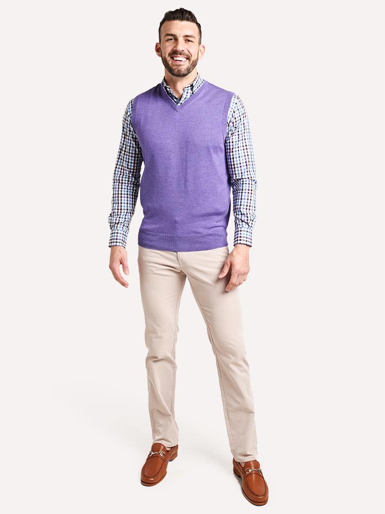  Peter Millar Men's Crown Soft V-Neck Vest