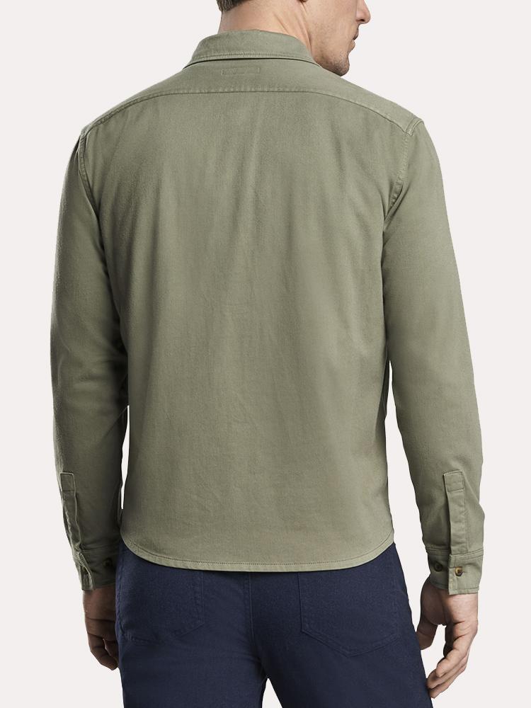  Peter Millar Men's Moleskin Shirt Jacket