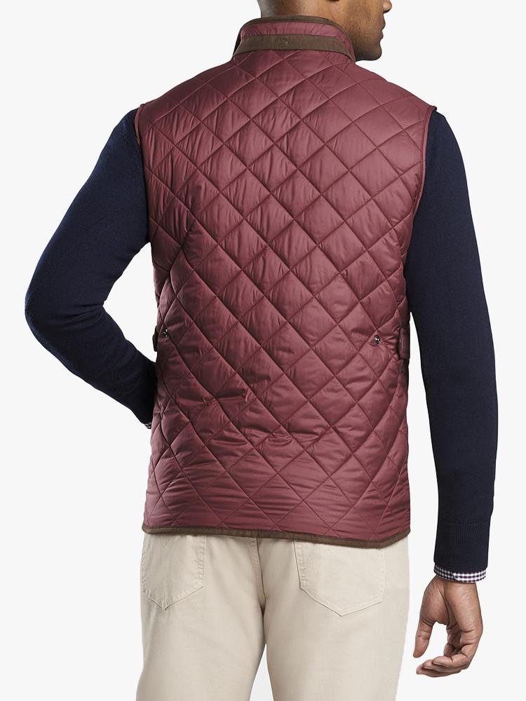  Peter Millar Men's Essex Quilted Traveler Vest