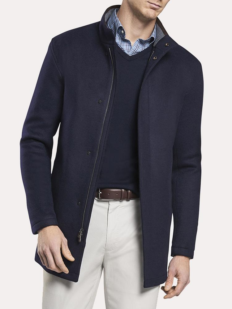  Peter Millar Crown City Flex Fleece City Coat