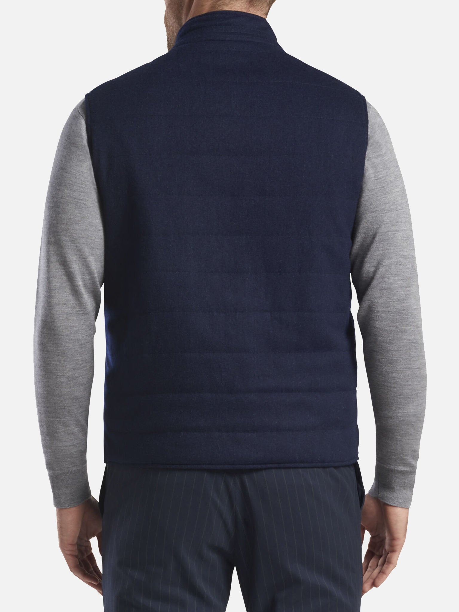  Peter Millar Crown Sport Men's Stealth Cashmere Reversible Vest