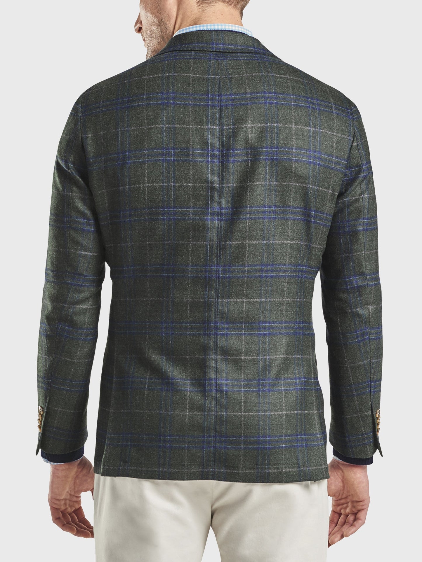  Peter Millar Crown Men's Wintertime Windowpane Soft Jacket