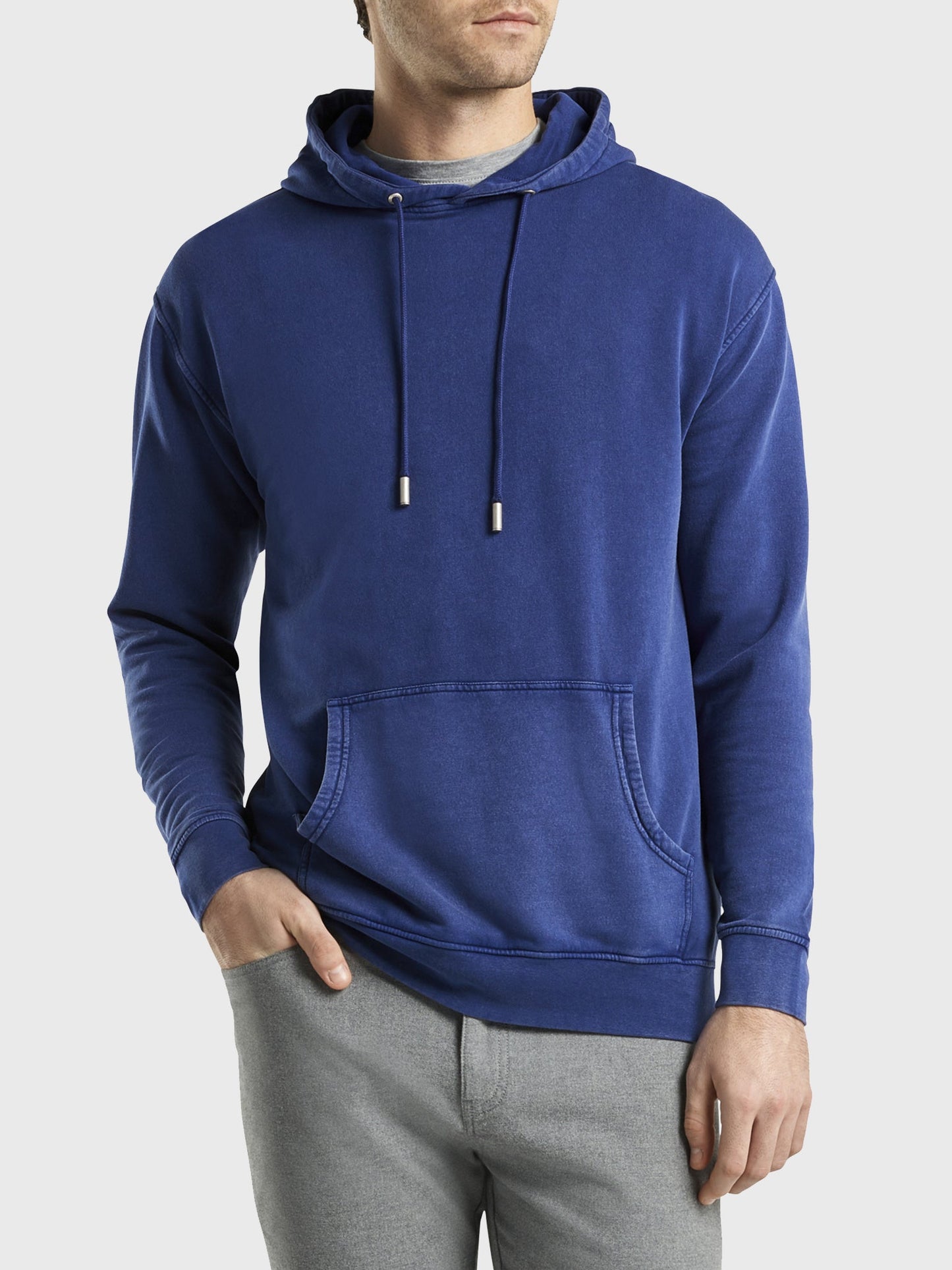  Peter Millar Mountainside Men's Lava Wash Cotton-Blend Hoodie