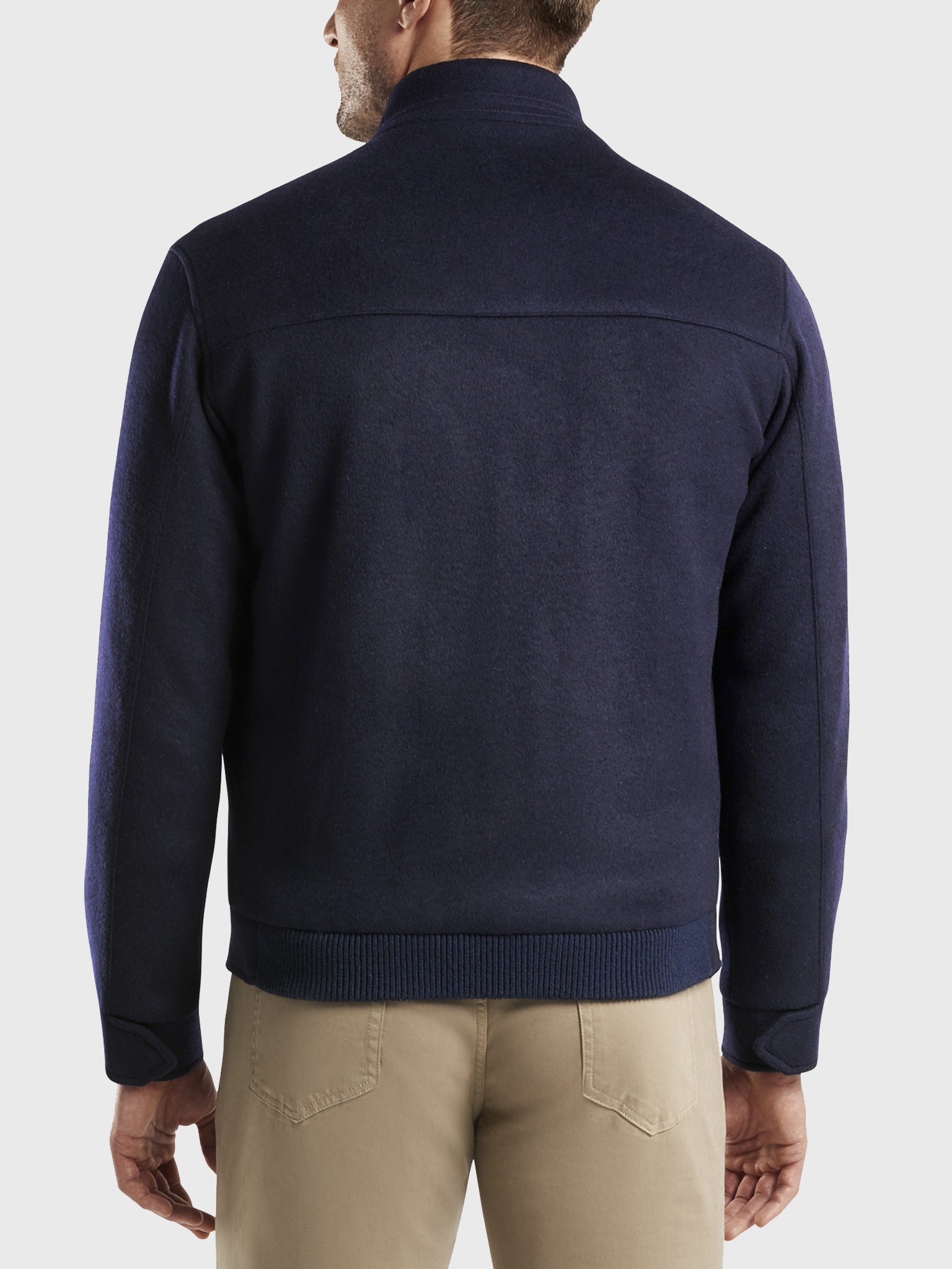  Peter Millar Crown Men's Crown Flex-Fleece Bomber