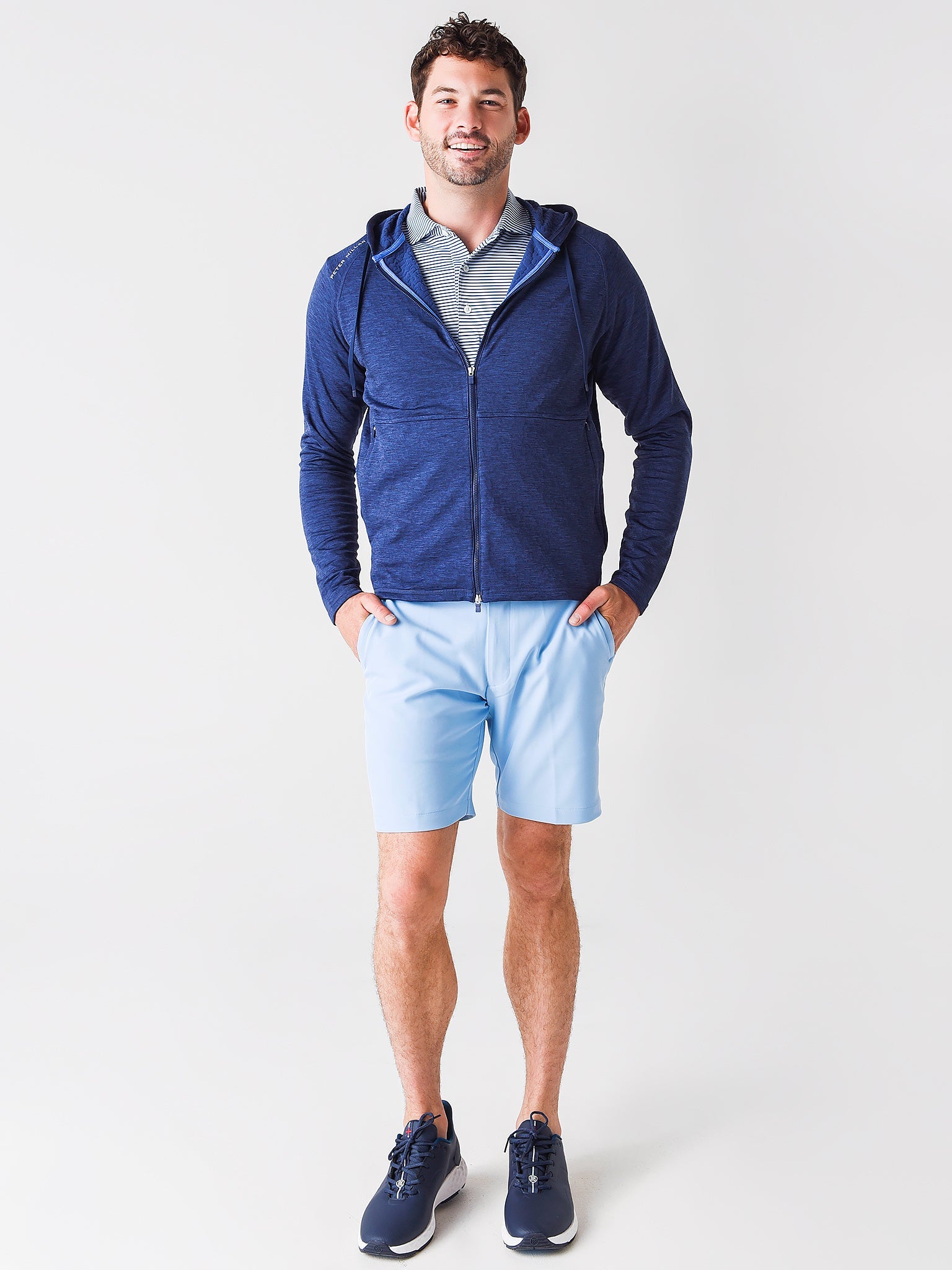  Peter Millar Active Men's Apollo Performance Hoodie