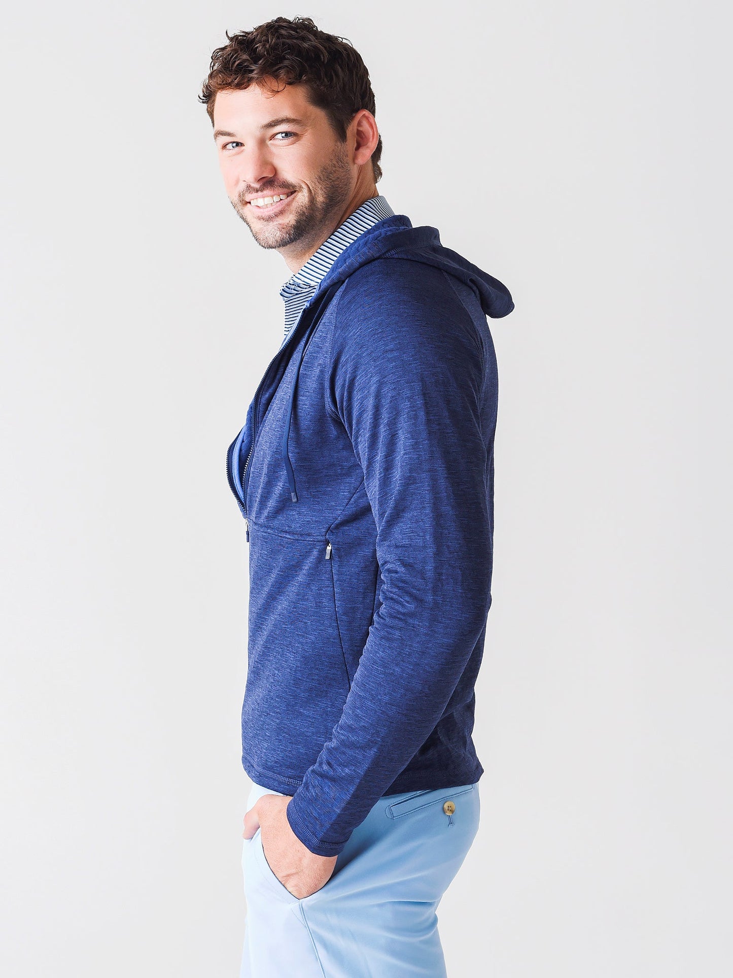  Peter Millar Active Men's Apollo Performance Hoodie
