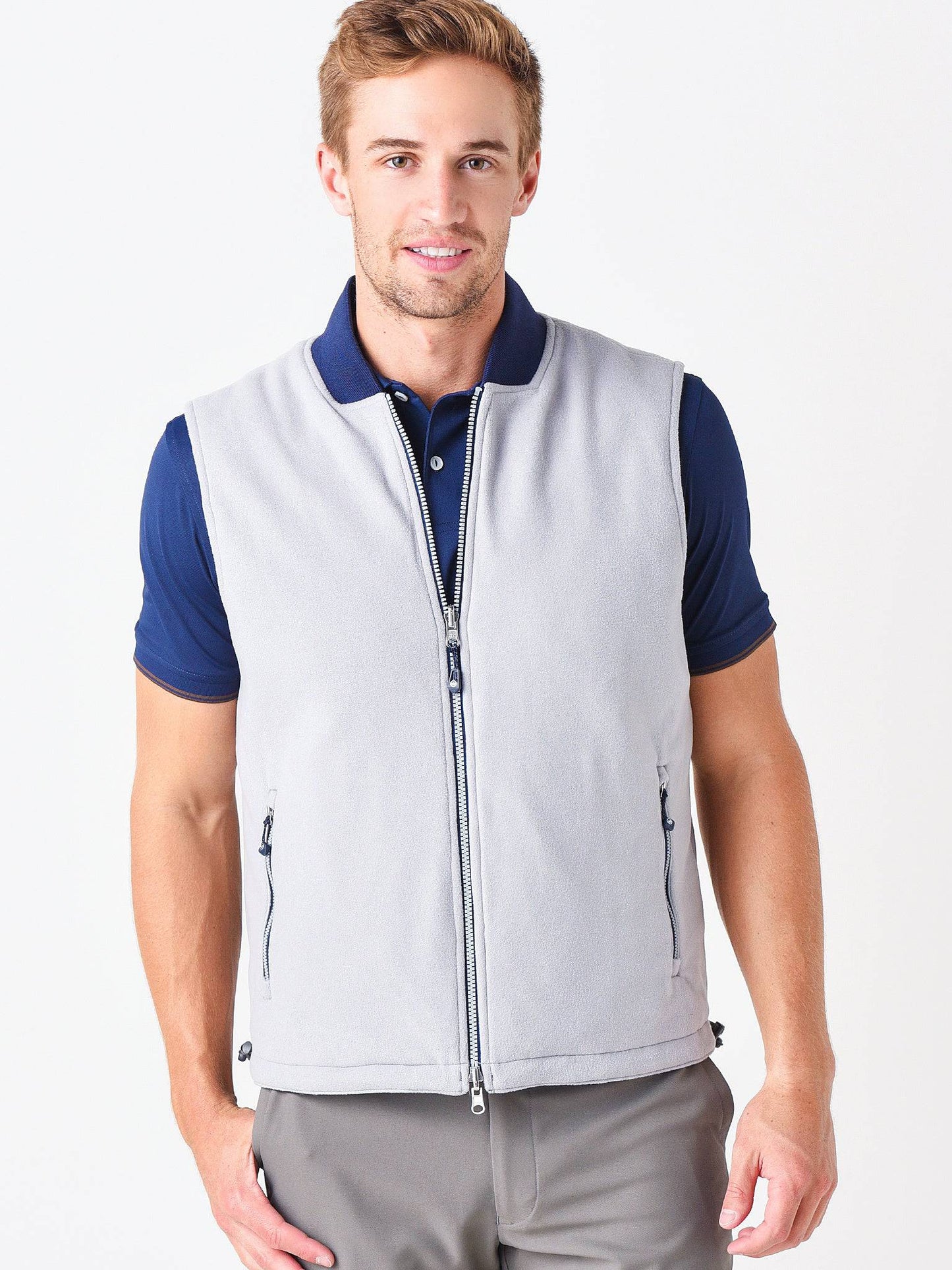  Peter Millar Crown Sport Men's Thermal Block Reversible Vest