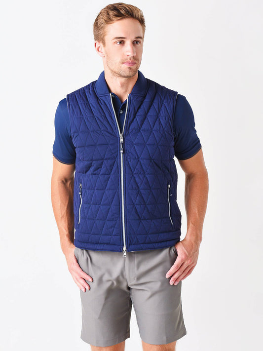  Peter Millar Crown Sport Men's Thermal Block Reversible Vest