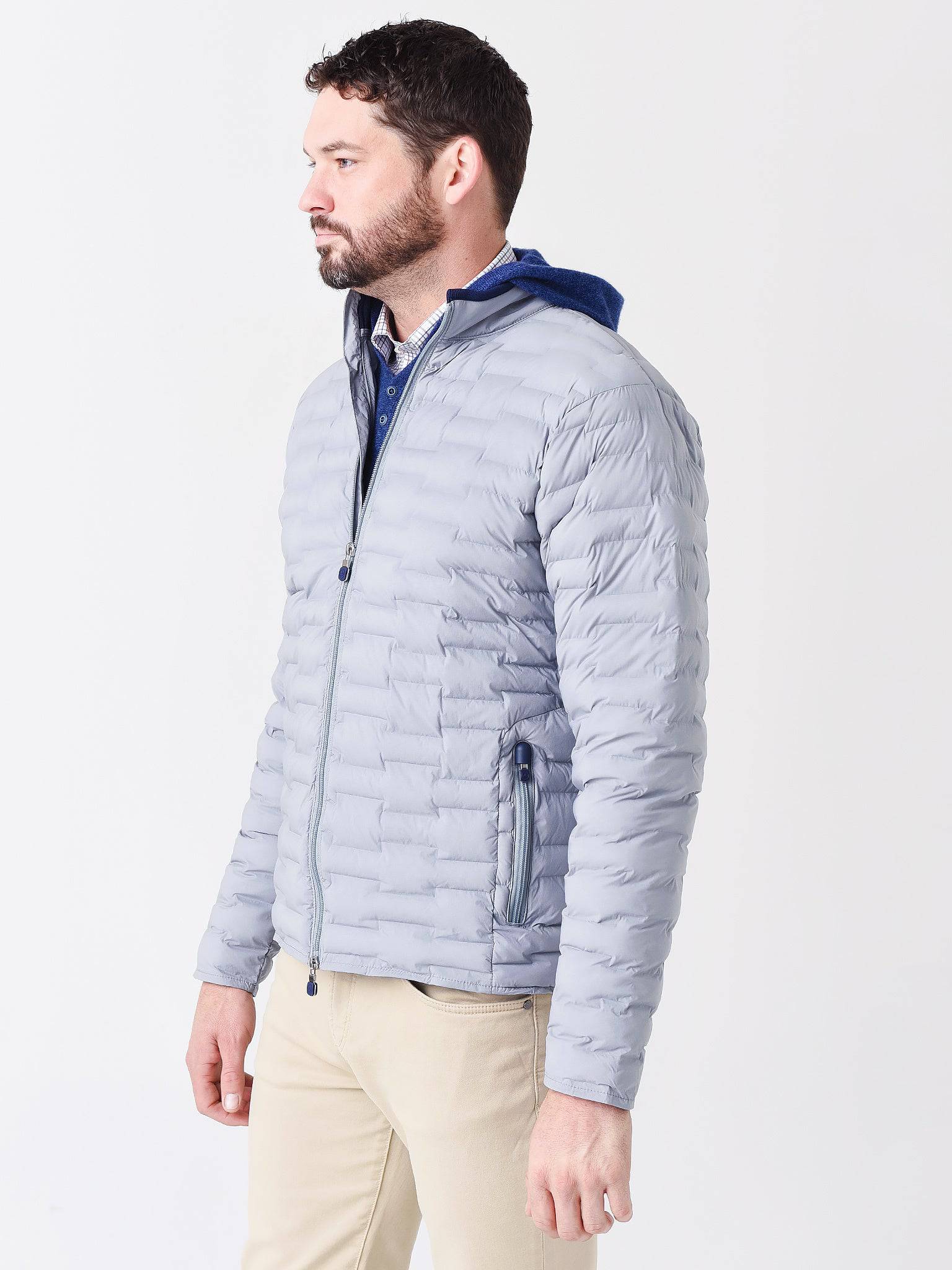  Peter Millar Crown Crafted Men's Blaze Insulated Bomber Jacket