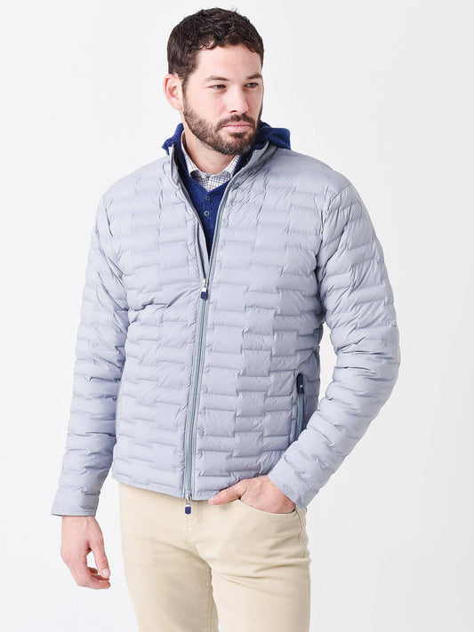  Peter Millar Crown Crafted Men's Blaze Insulated Bomber Jacket